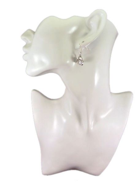 Radio Ohrringe Vintage Optik Musik Anlage Boxen